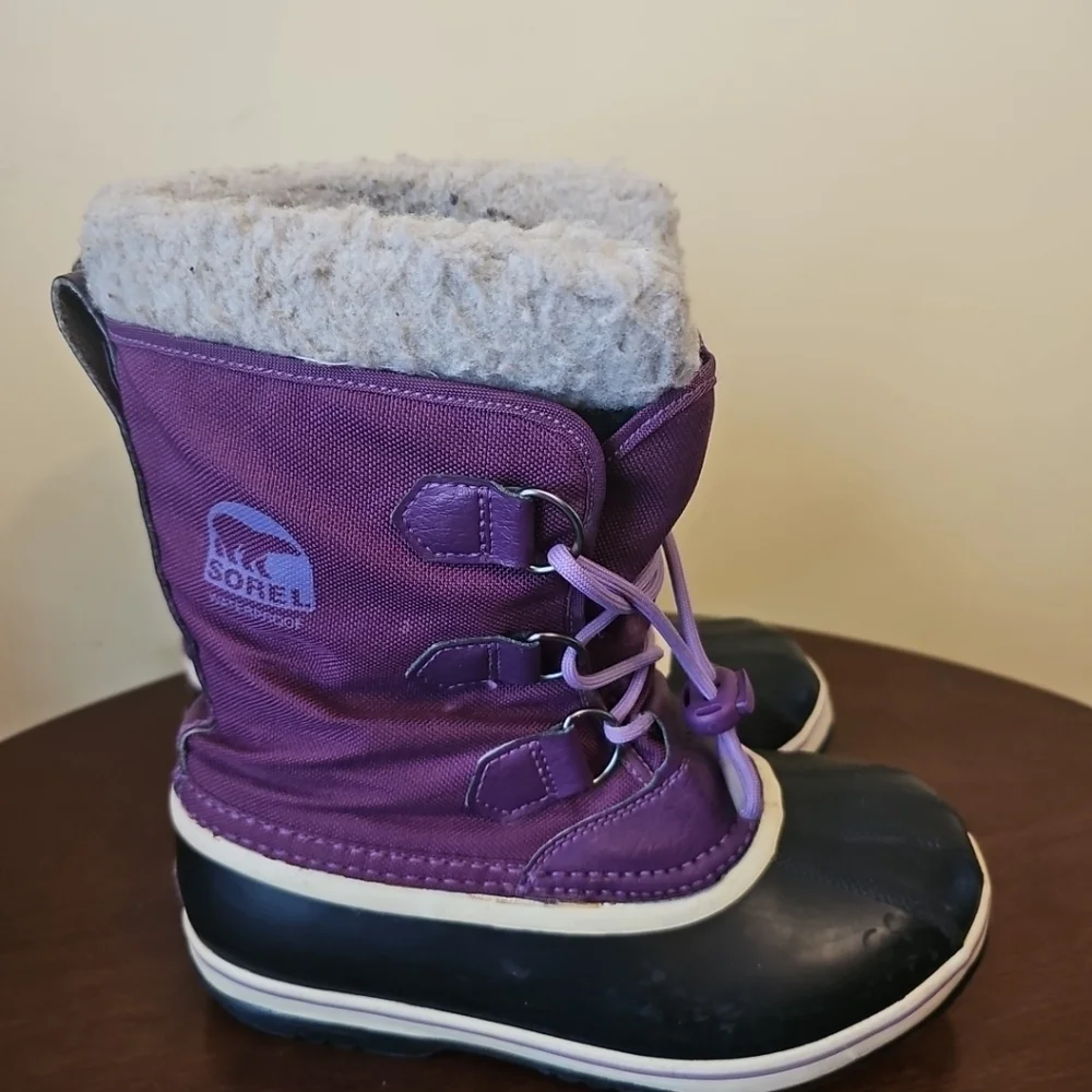 Sorel Women's Waterproof Cold Weather Winter Snow‎ Boots Big Kid's Size 5 - Picture 7 of 14